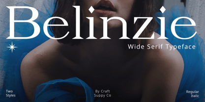 Belinzie Font Poster 1