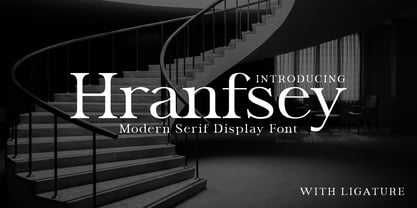 Hranfsey Font Poster 1