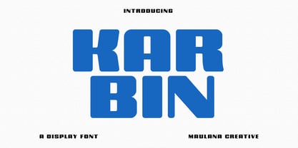 MC Karbin Font Poster 1
