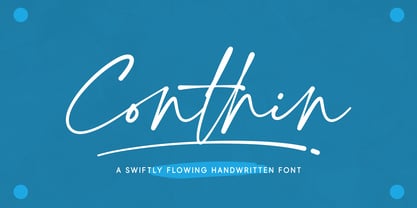 Conthin Font Poster 1