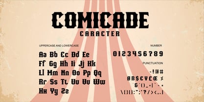 Comicade Font Poster 7
