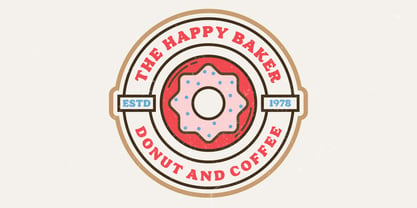 Donut Shop Font Poster 5
