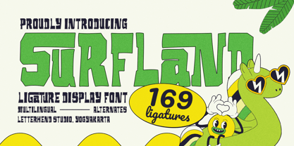 Surfland Font Poster 1