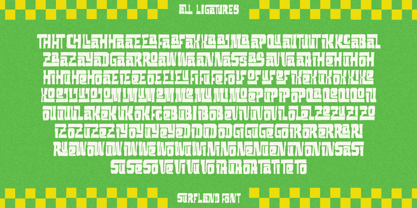 Surfland Font Poster 8