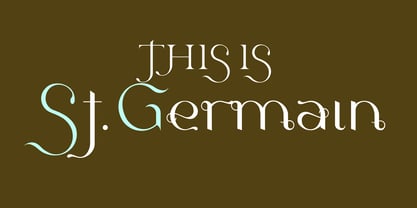 St.Germain Font | Webfont & Desktop | MyFonts