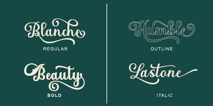 Shanethy Script Font Poster 10