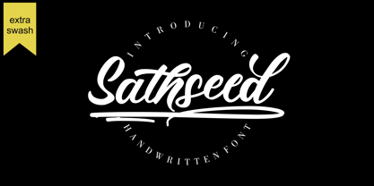 Sathseed Font Poster 1