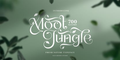 Moot jungle Font Poster 1