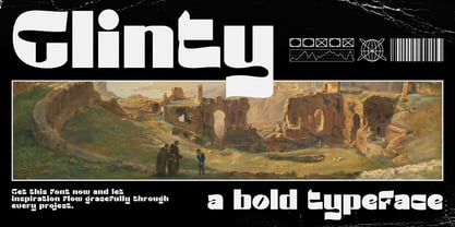 Glinty Font Poster 1