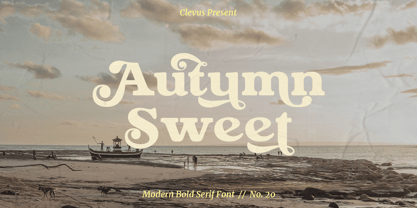 Autumn Sweet Font Poster 1