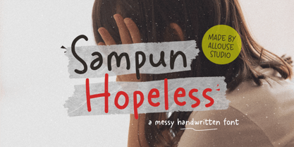 Sampun Hopeless Font Poster 1