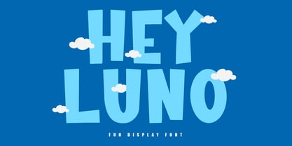 MC Hey Luno Font Poster 1