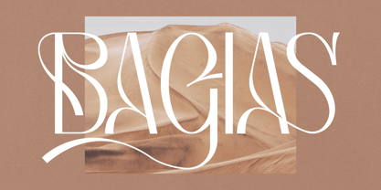 Bagias Font Poster 1