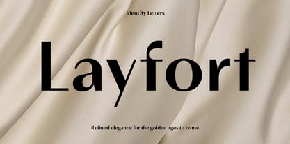Layfort Font Poster 1