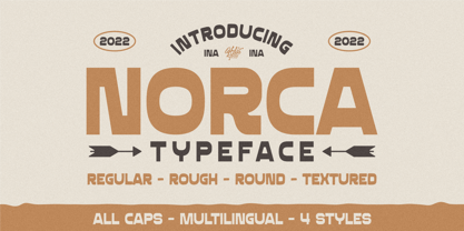 Norca Font Poster 1