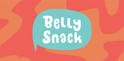 Belly Snack Font Poster 1