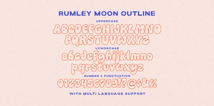 Rumley Moon Font Poster 9