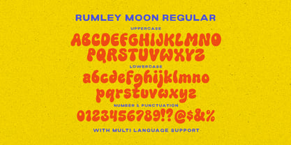 Rumley Moon Font Poster 10