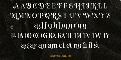 Ramesha Font Poster 9