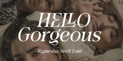 Ramesha Font Poster 4