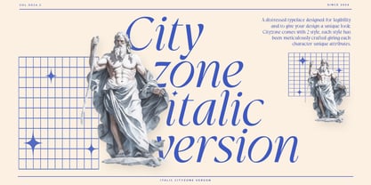 Cityzone Font Poster 7