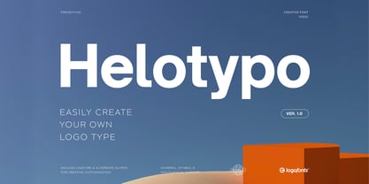 Helotypo Font Poster 1