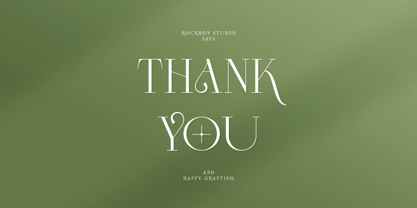 Slightly Font Poster 12