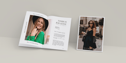 Slightly Font Poster 5