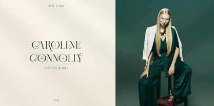 Slightly Font Poster 3