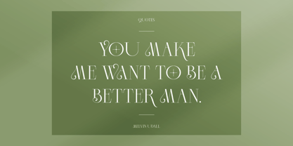 Slightly Font Poster 6