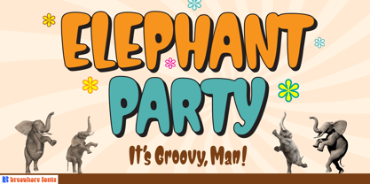 Elephant Party Police Poster 1