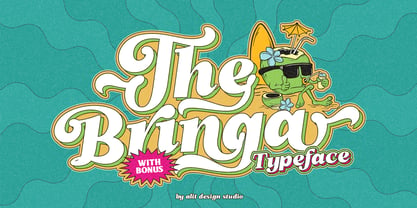 The Bringa Font Poster 1