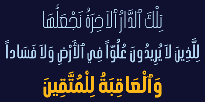 HS Alhandasi Font Poster 6