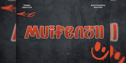 Muifenoll Font Poster 4