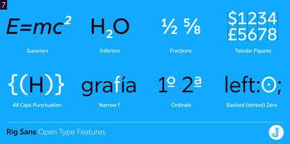 Rig Sans Font Poster 7