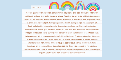 Rainbow Candy Font Poster 5