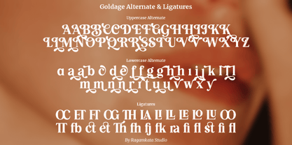 Goldage Font Poster 14