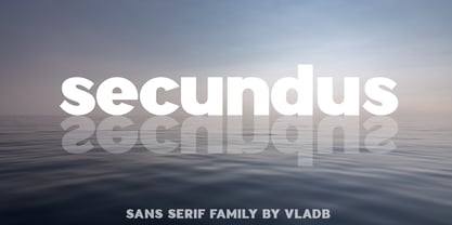 Secundus Font Poster 1