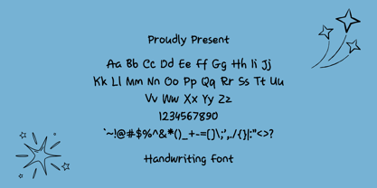 Indicolite Font Poster 2