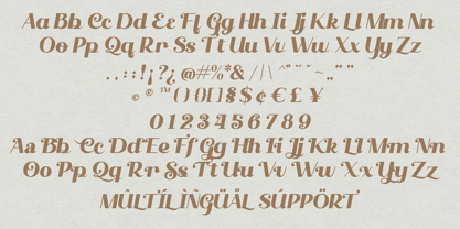 Qanthura Typeface Font Poster 6