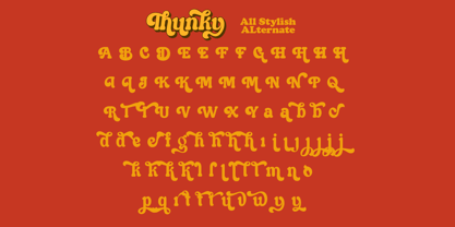 Thunky Font Poster 11