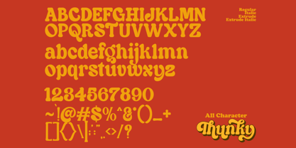 Thunky Font Poster 10