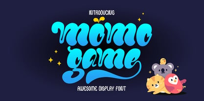 Momo Game Font Poster 1