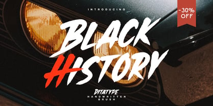 Black History Fuente Póster 1
