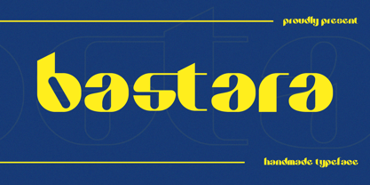 Bastara Font Poster 1