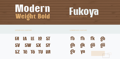 Fukoya Font Poster 6