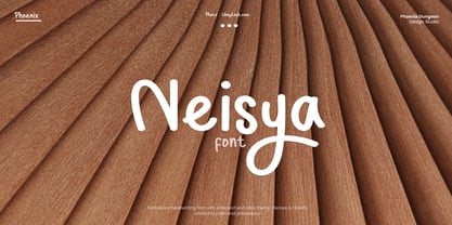 Neisya Font Poster 1