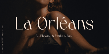 La Orleans Font Poster 1