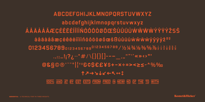 Sequential Font Poster 15