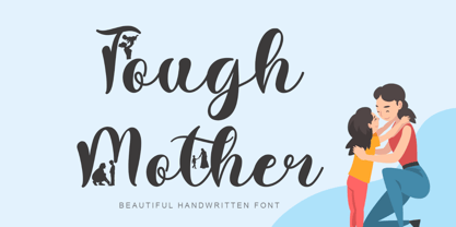 Tough Mother Font Poster 1